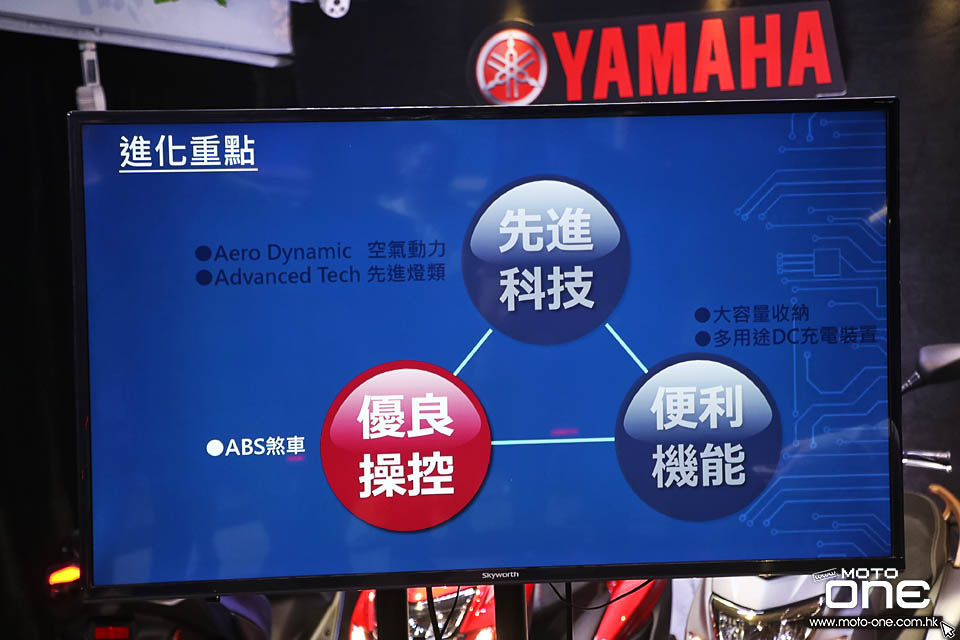 2018 YAMAHA CYGNUS-X macau show