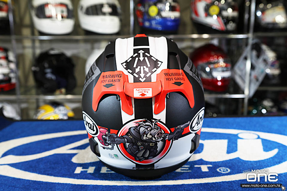 2018 Arai RX-7X MAVERICK GP2