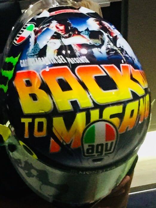 2018 ROSSI Back To Misano AGV PISTA GP R