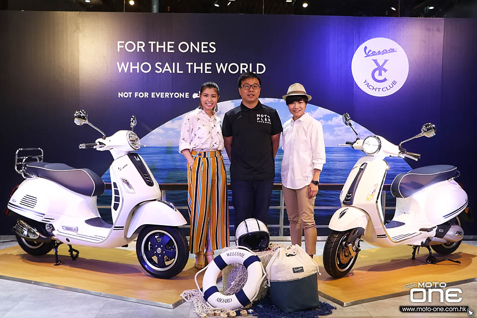 2019 VESPA GTS300 & PRIMAVERA 150 YACHT CLUB