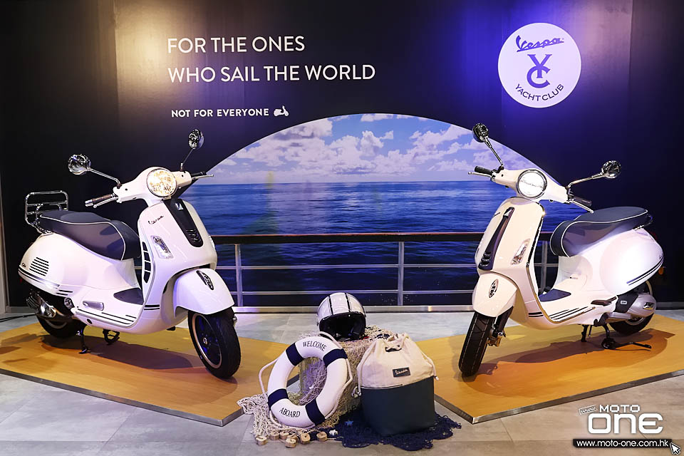 2019 VESPA GTS300 & PRIMAVERA 150 YACHT CLUB