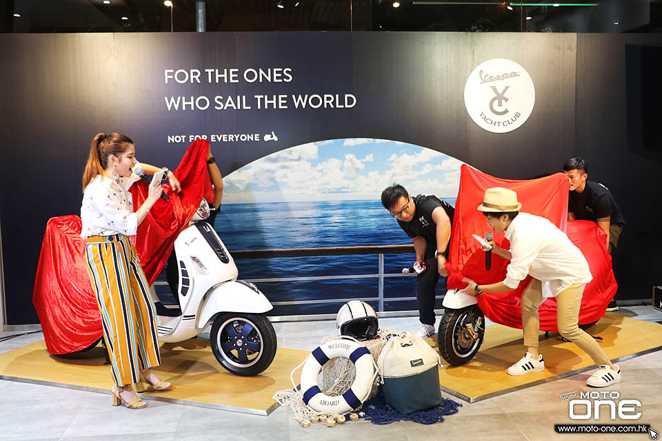 2019 VESPA GTS300 & PRIMAVERA 150 YACHT CLUB