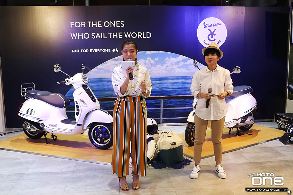 2019 VESPA GTS300 & PRIMAVERA 150 YACHT CLUB