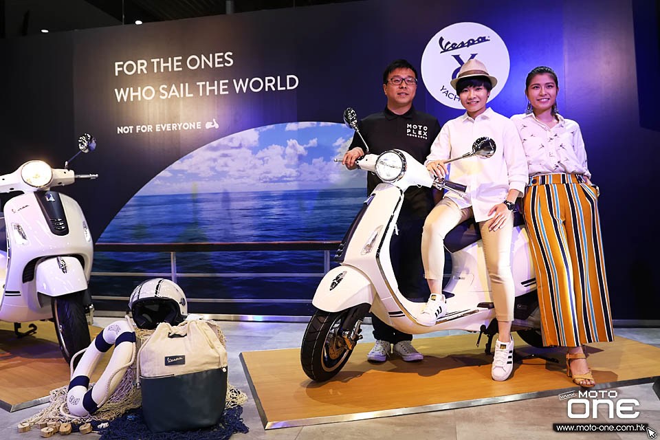 2019 VESPA GTS300 & PRIMAVERA 150 YACHT CLUB