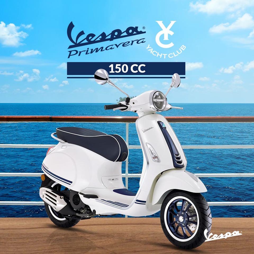 2019 Vespa Primavera 150 Yatch Club 50th Anniversary