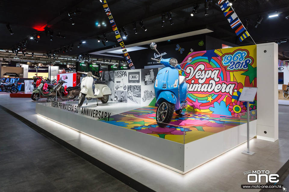 2019 Vespa Primavera 150 Yatch Club 50th Anniversary