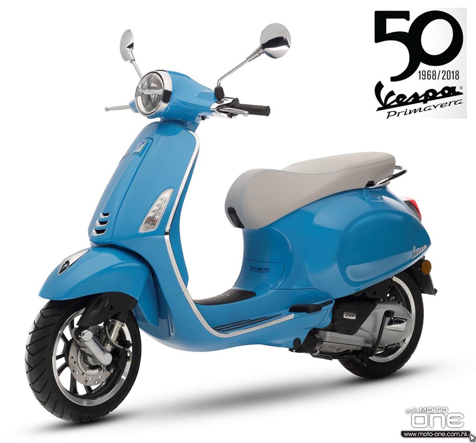 2019 Vespa Primavera 150 Yatch Club 50th Anniversary