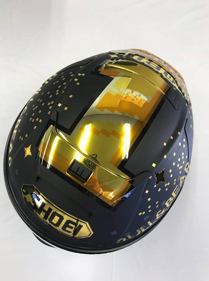 2018 MM93 SHOEI WORLD CHAMPION HELMET