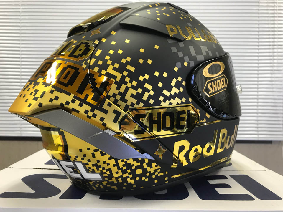 2018 MM93 SHOEI WORLD CHAMPION HELMET