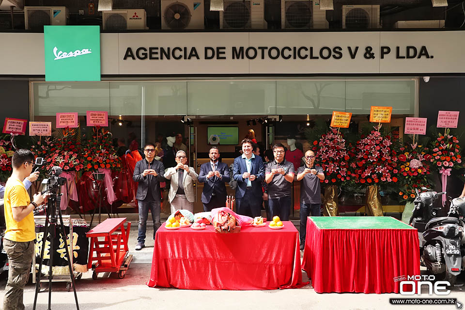 2018 VESPA MACAU SHOWROOM OPENNING