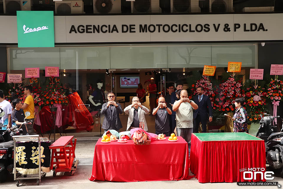 2018 VESPA MACAU SHOWROOM OPENNING