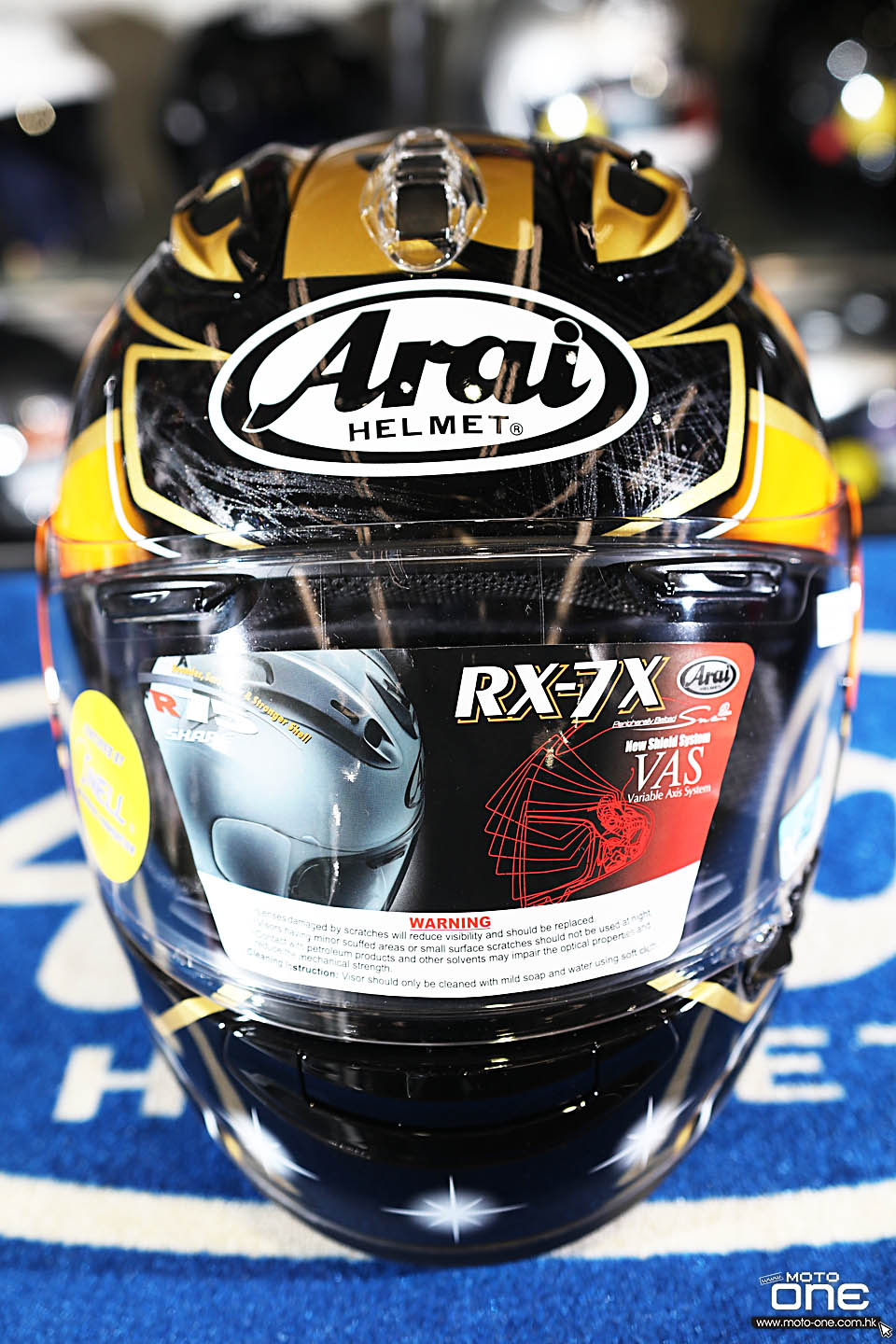 2018 Arai RX-7X PEDROSA SPIRIT GOLD