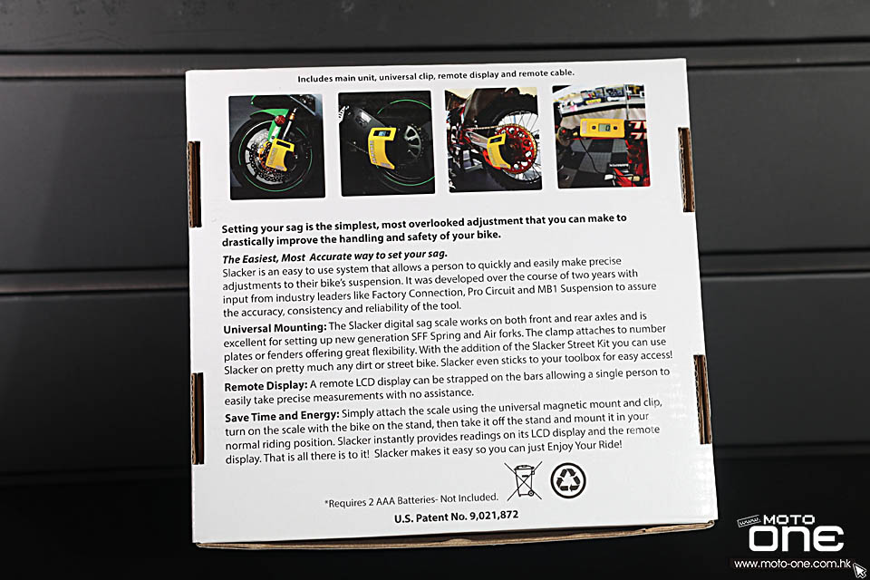 2018 Motool Slacker digital sag scale