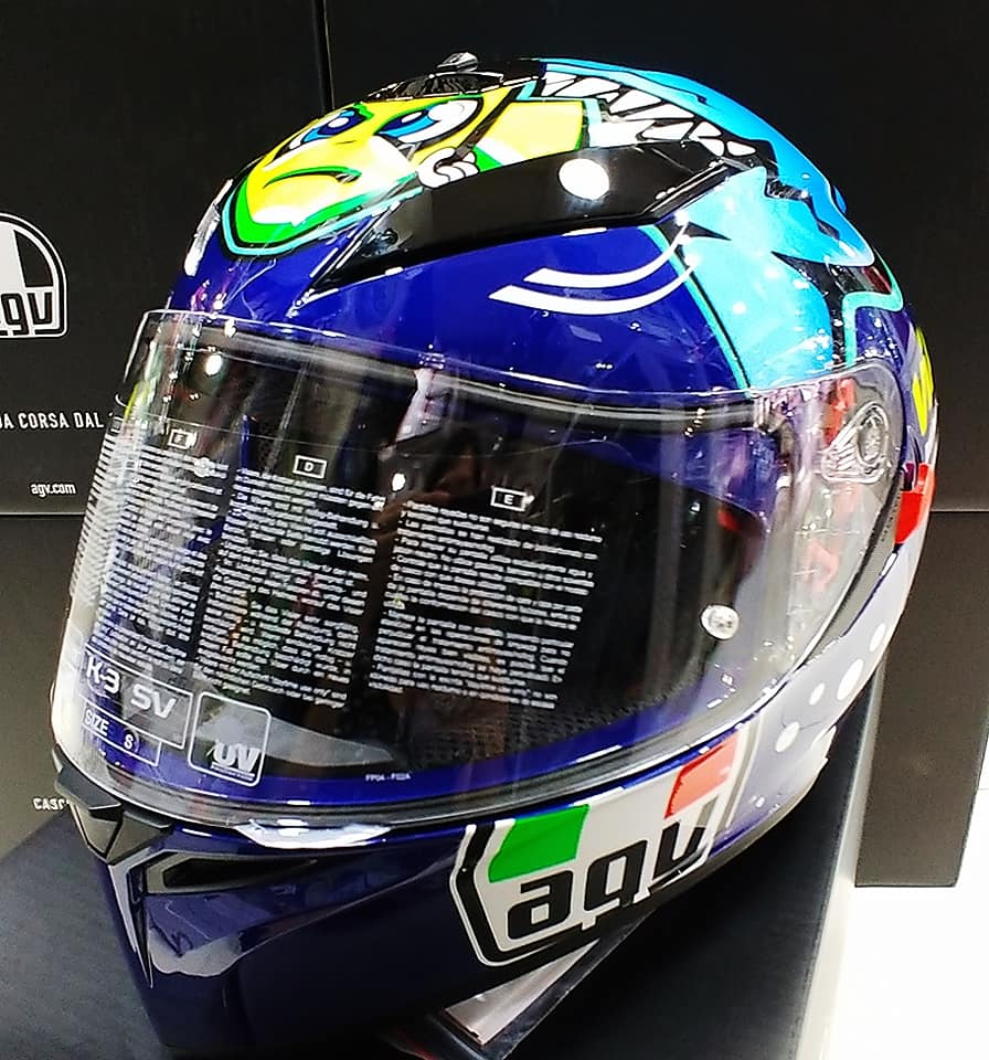 2019 AGV K3 SV Rossi Misano 2015 Attack