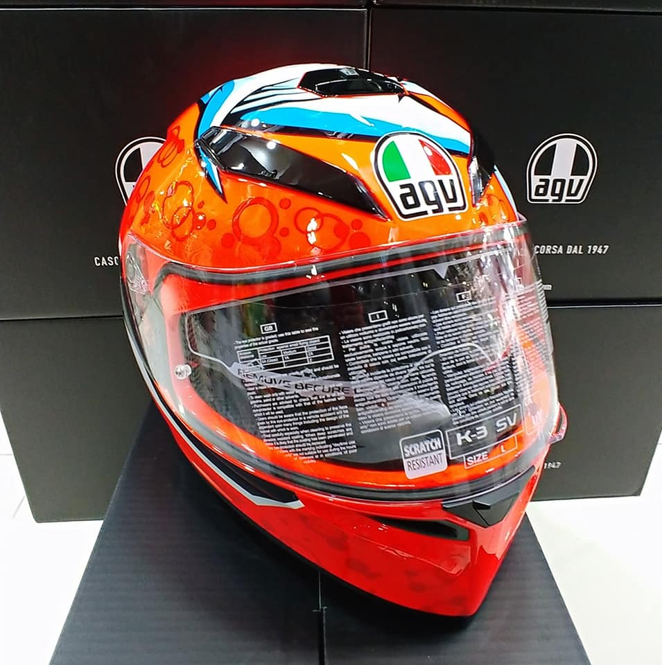 2019 AGV K3 SV Rossi Misano 2015 Attack