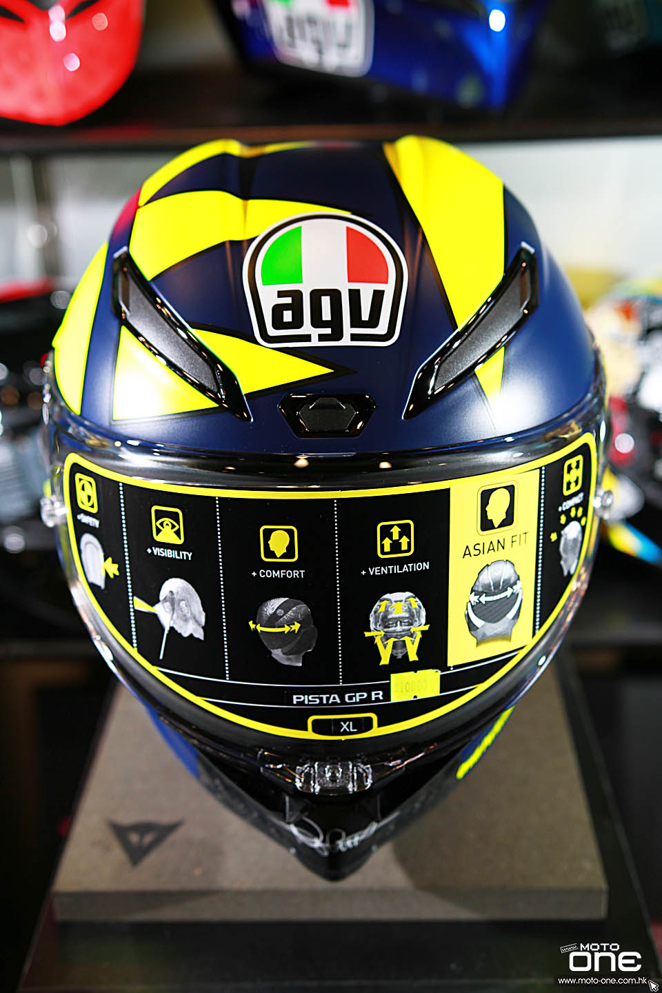 2018 AGV Pista GP R SOLELUNA MUGELLO