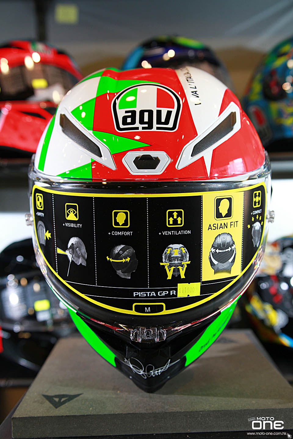 2018 AGV Pista GP R SOLELUNA MUGELLO