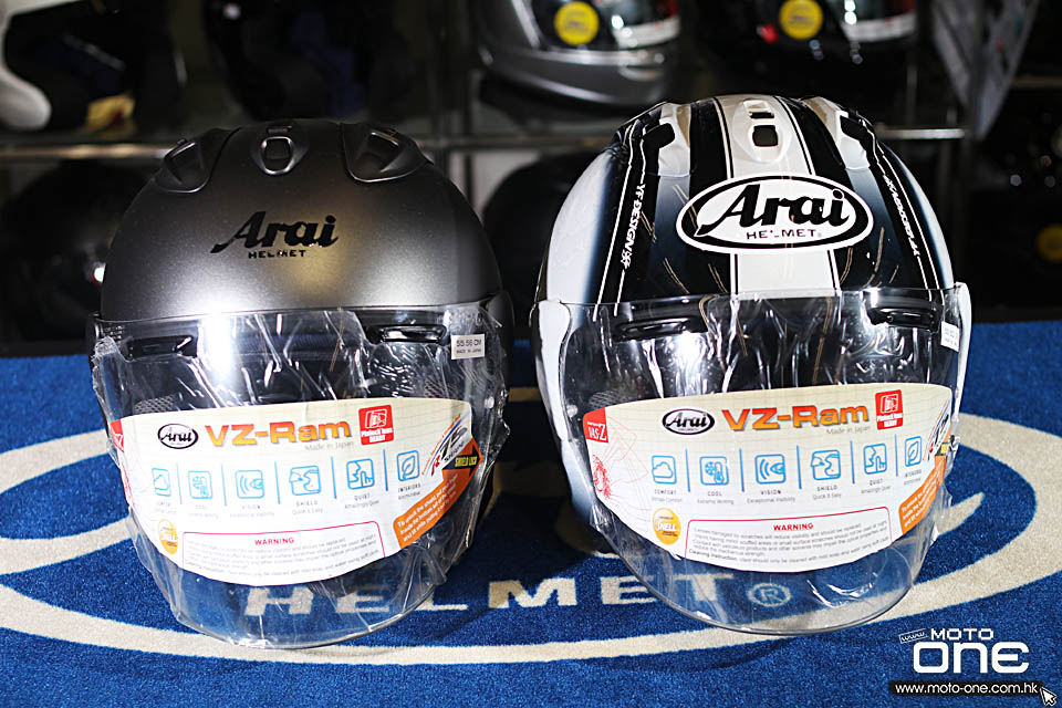 2018 ARAI VZ-RAM HARADA TOUR BLACK WHITE