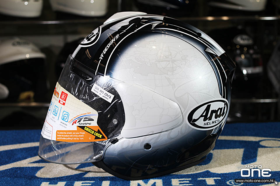 2018 ARAI VZ-RAM HARADA TOUR BLACK WHITE