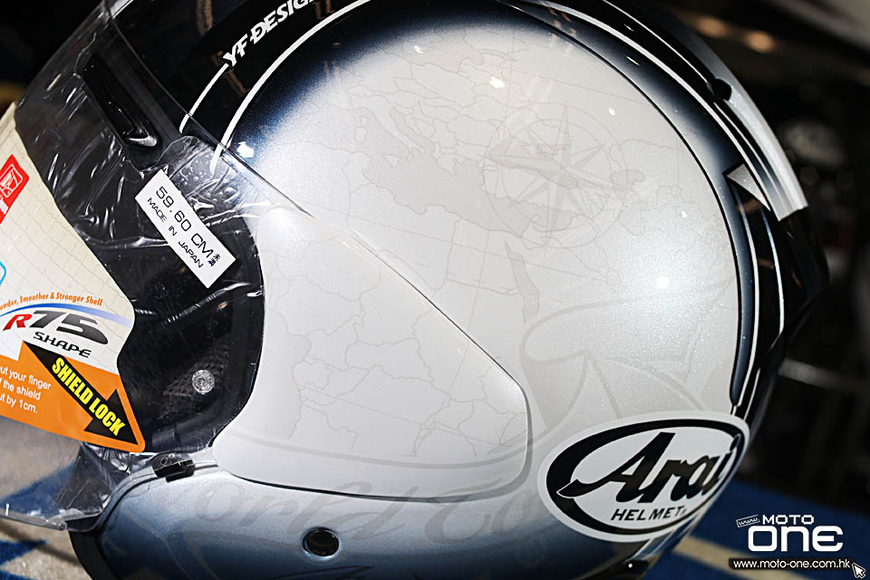 2018 ARAI VZ-RAM HARADA TOUR BLACK WHITE