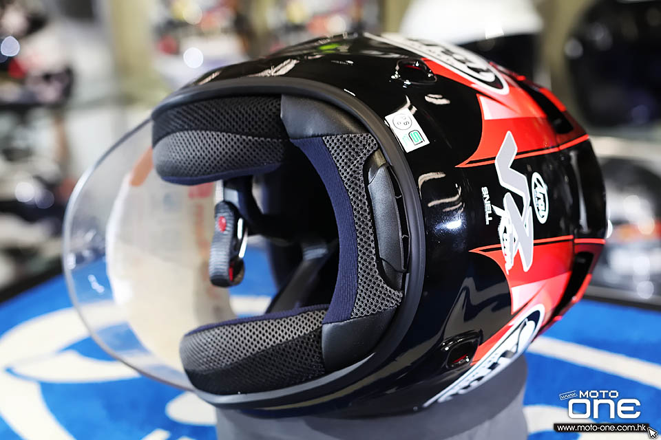 2018 ARAI VZ-RAM HARADA TOUR BLACK WHITE