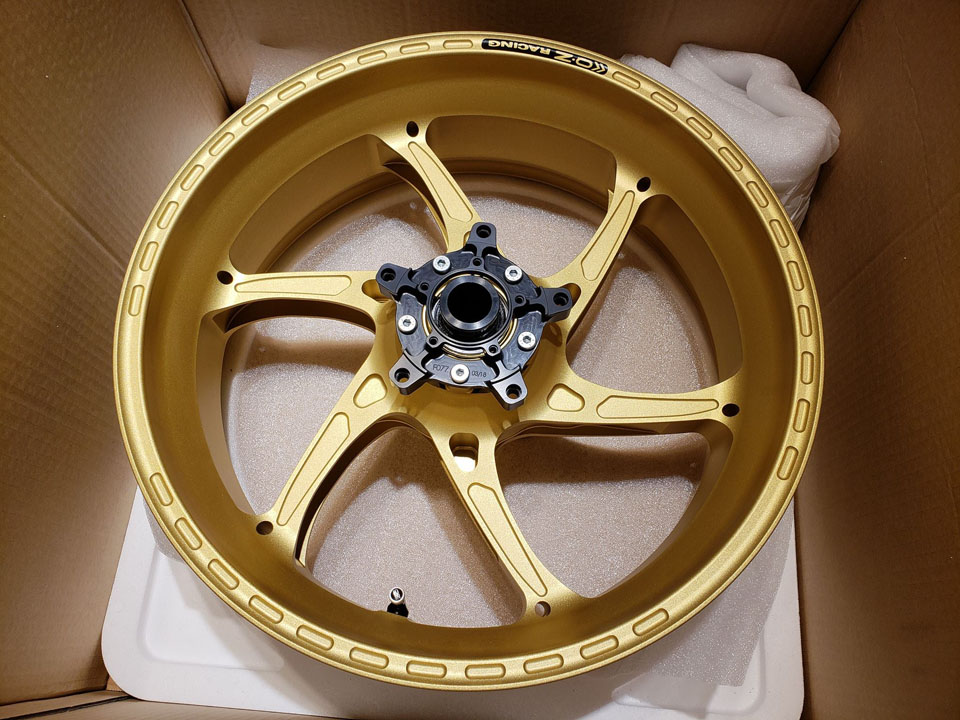 2018 OZ racing forged wheel for 17 YZF-R6