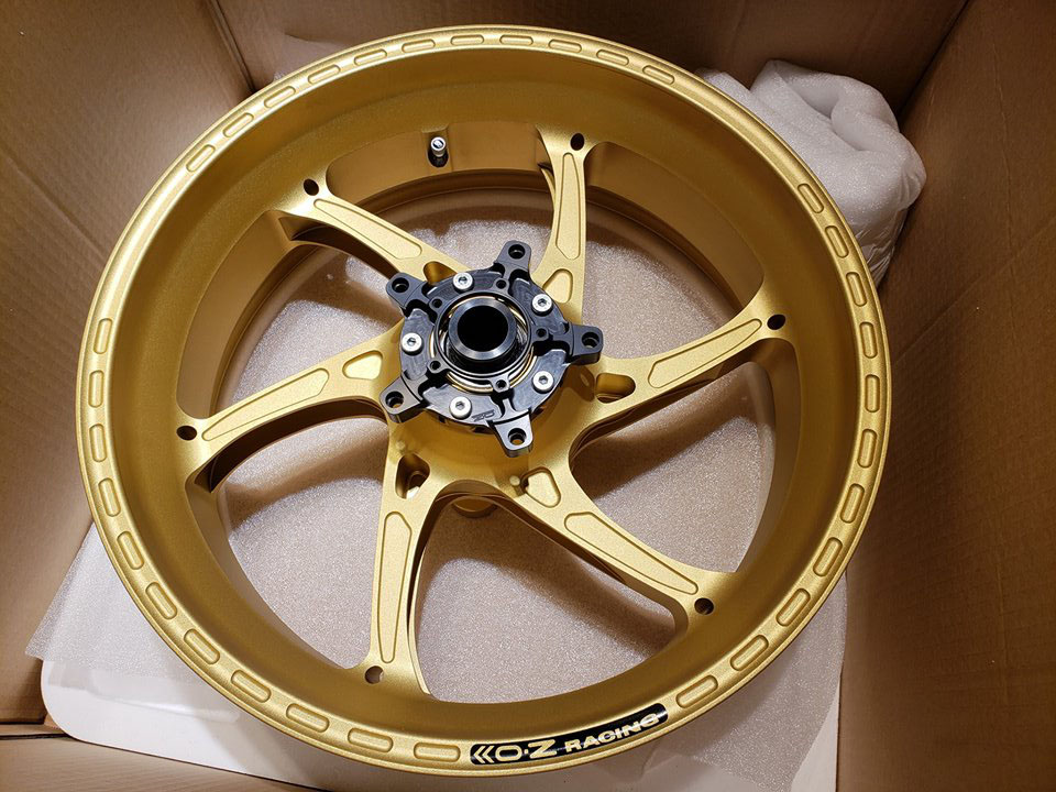 2018 OZ racing forged wheel for 17 YZF-R6