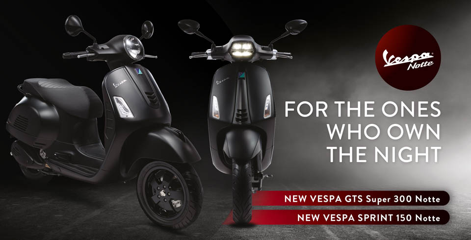 2019 VESPA NOTTE GTS300 Sprint 150