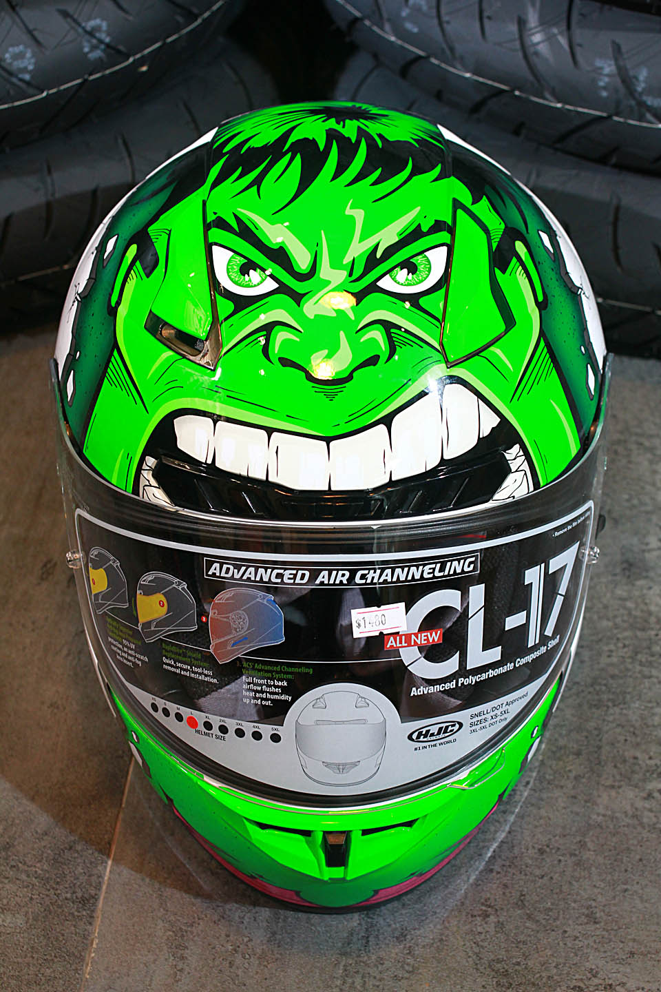 2019 HJC FG-JET CL-17 HULK