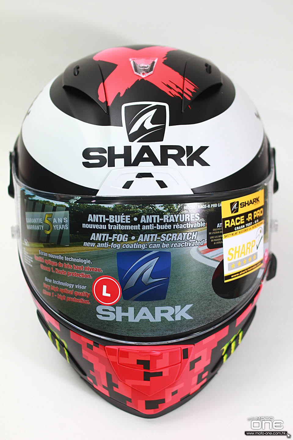 2019 SHARK J LORENZO RACE-R PRO SPARTAN HELMETS