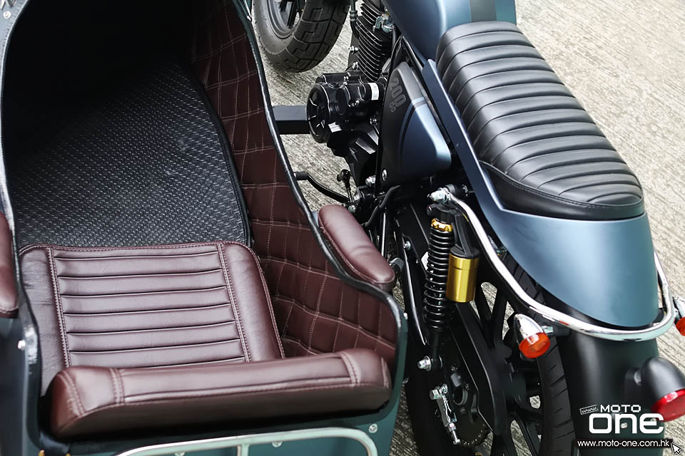 2019 GPX Legend 200 Sidecar