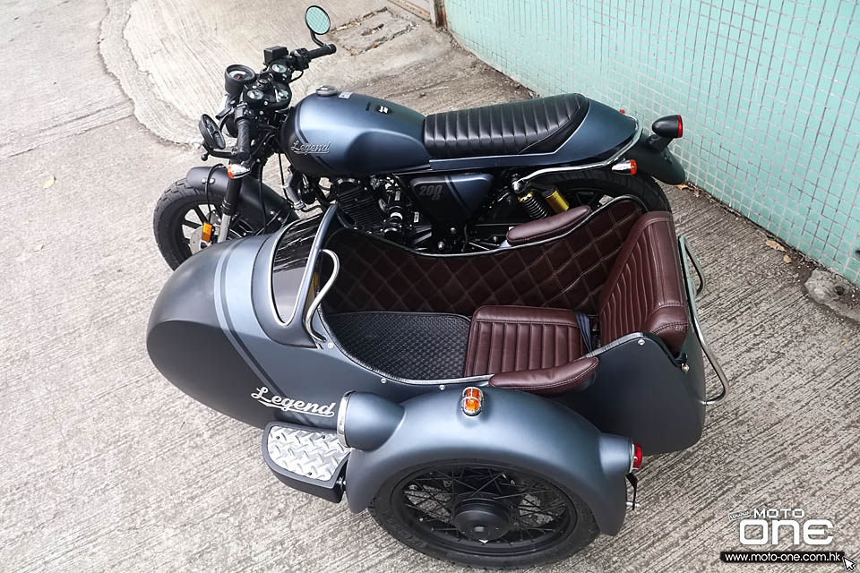 2019 GPX Legend 200 Sidecar