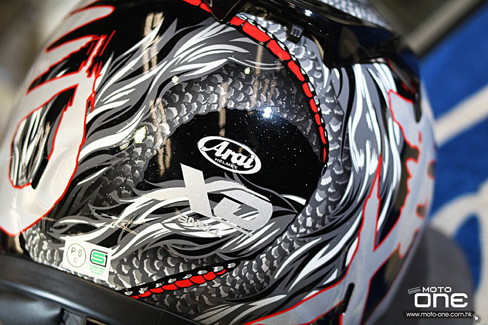 2019 Arai XD DRAGON HELMET