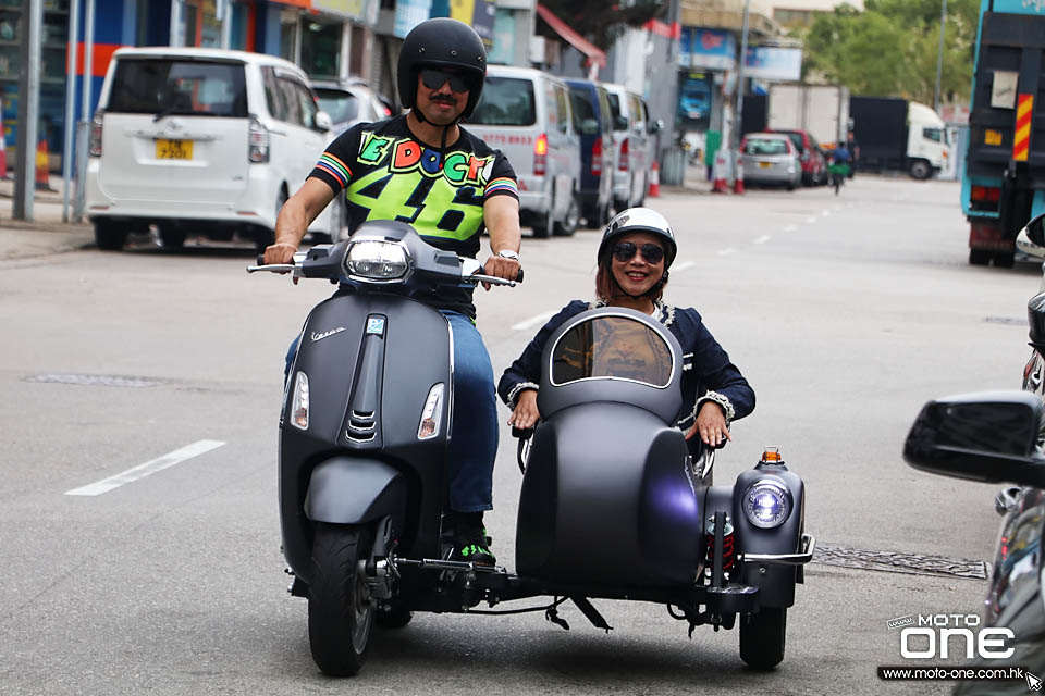 2019 HENRY OPENBOX VESPA SIDECAR