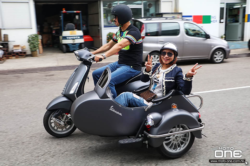 2019 HENRY OPENBOX VESPA SIDECAR