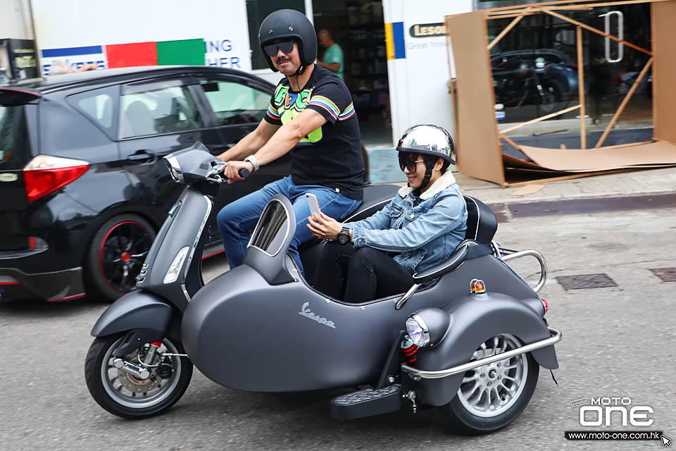 2019 HENRY OPENBOX VESPA SIDECAR