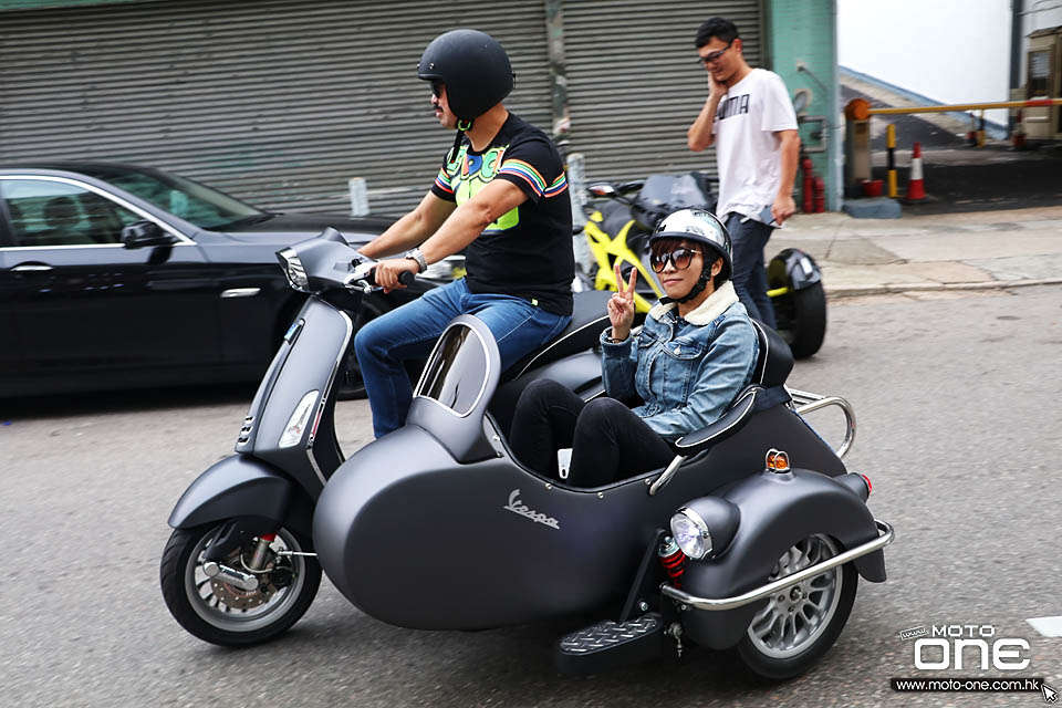 2019 HENRY OPENBOX VESPA SIDECAR