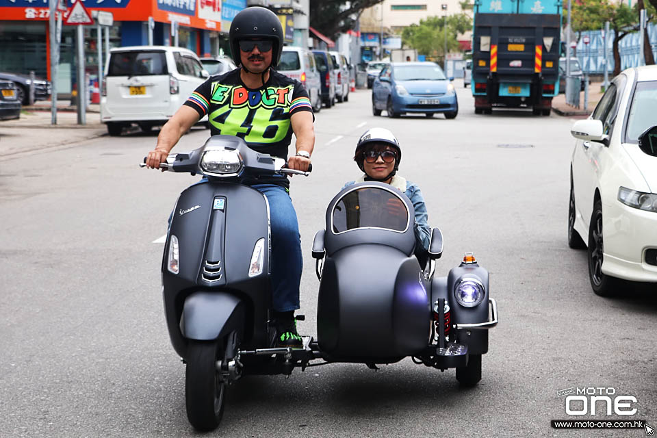 2019 HENRY OPENBOX VESPA SIDECAR