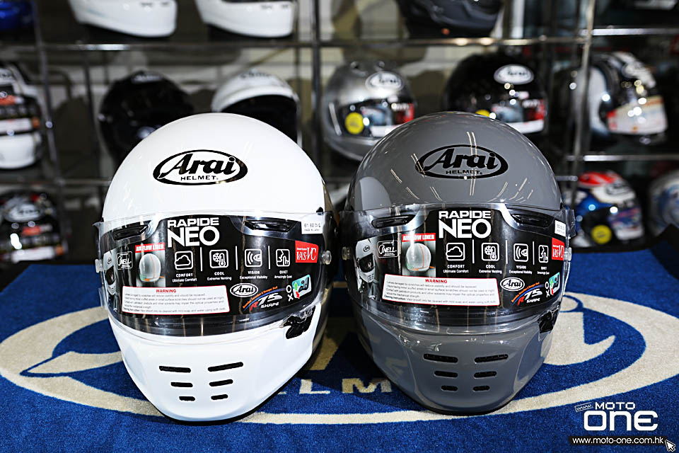 2019 ARAI RAPIDE-NEO HELMETS