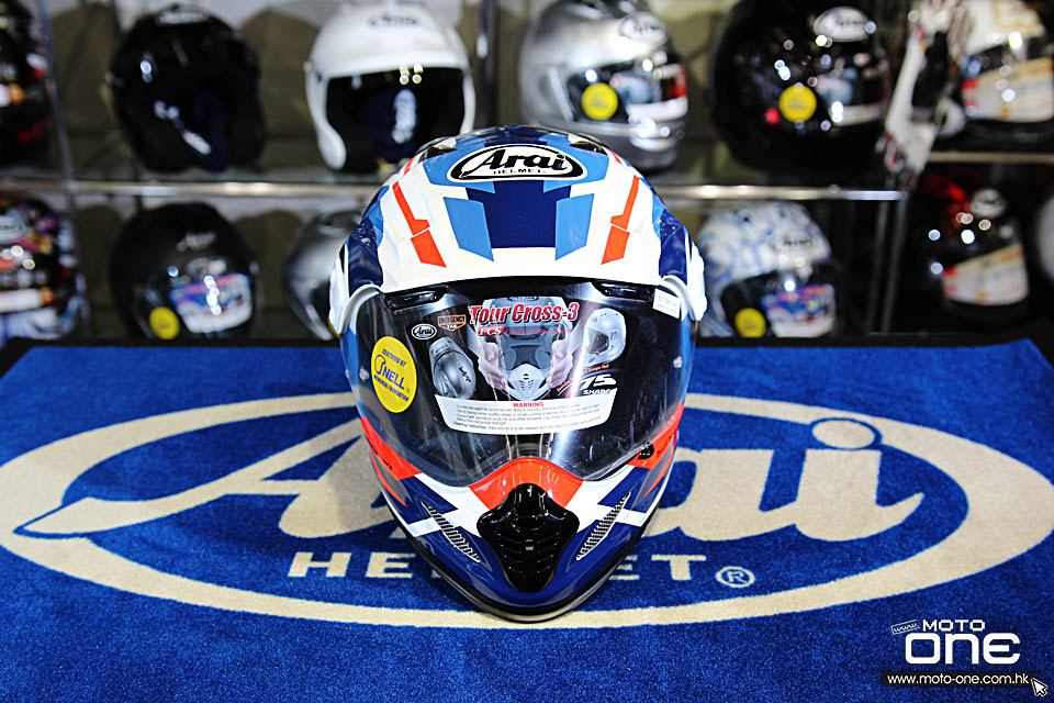 2019 ARAI TOUR-CROSS 3 DEPART BLUE GREY