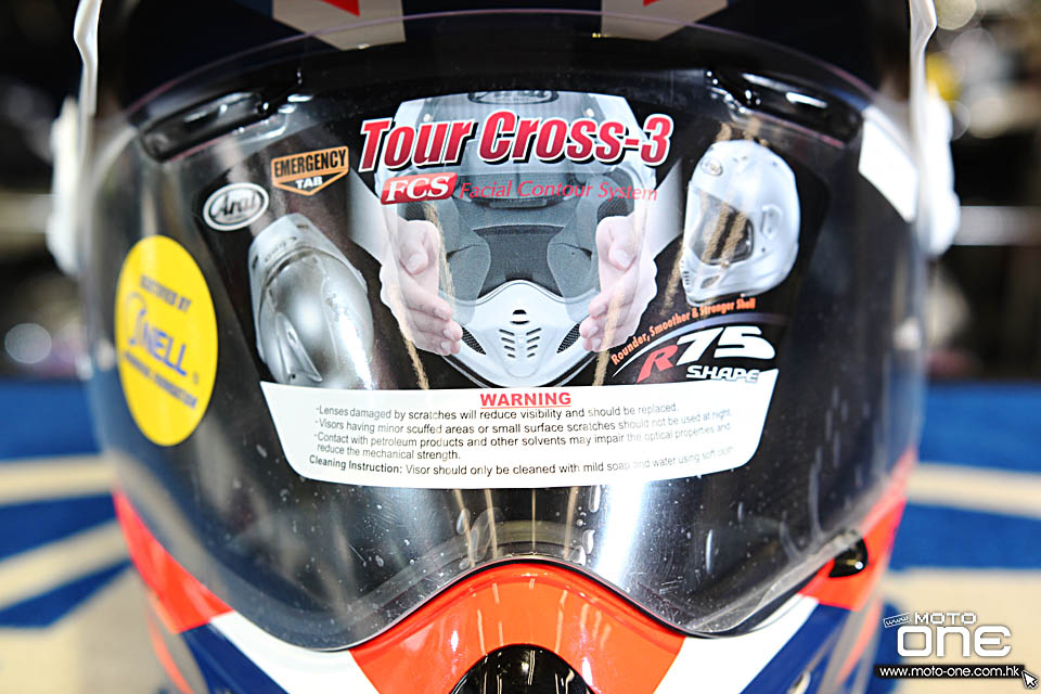2019 ARAI TOUR-CROSS 3 DEPART BLUE GREY