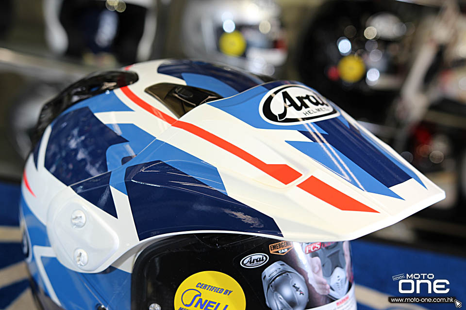 2019 ARAI TOUR-CROSS 3 DEPART BLUE GREY