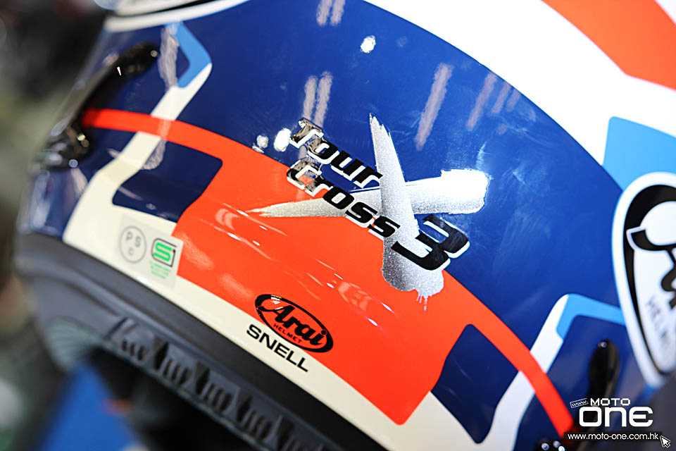 2019 ARAI TOUR-CROSS 3 DEPART BLUE GREY