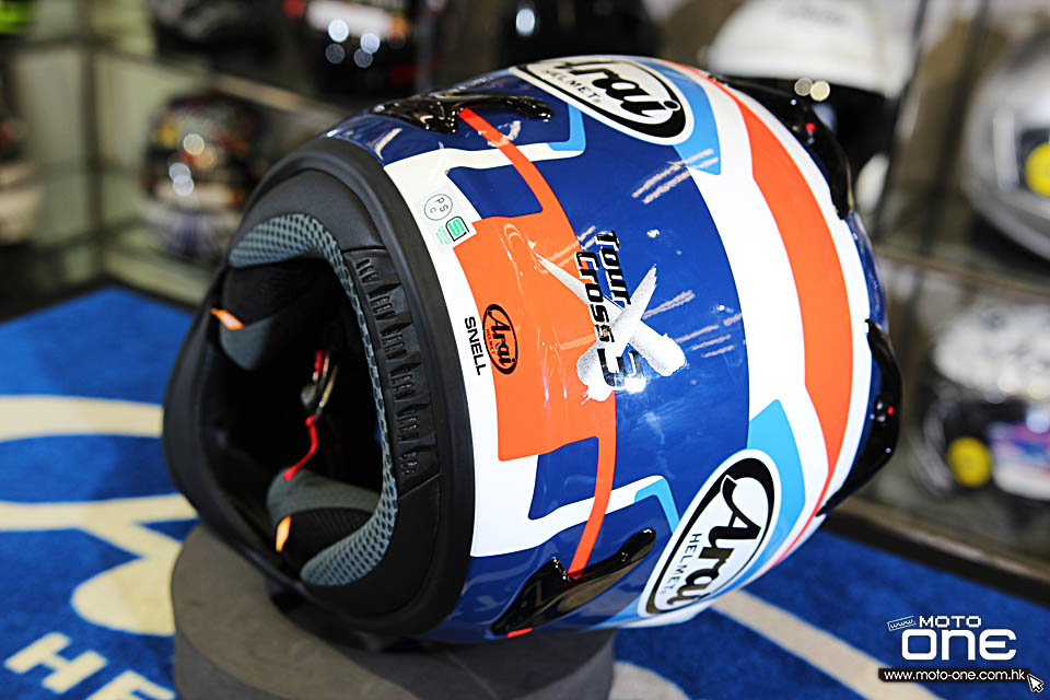 2019 ARAI TOUR-CROSS 3 DEPART BLUE GREY