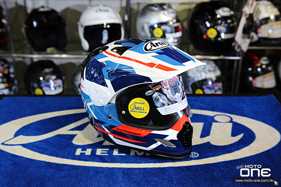 2019 ARAI TOUR-CROSS 3 DEPART BLUE GREY