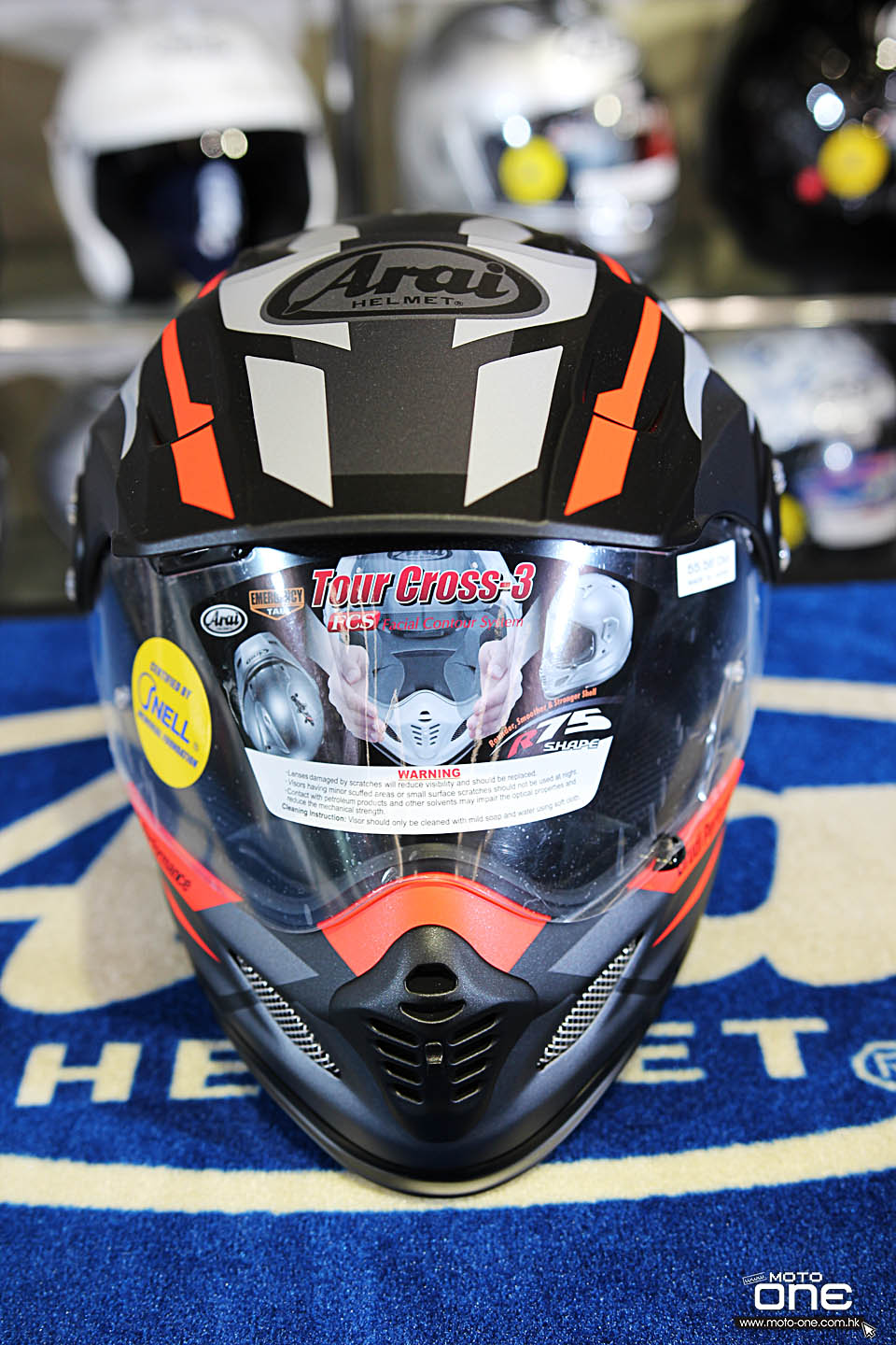 2019 ARAI TOUR-CROSS 3 DEPART BLUE GREY