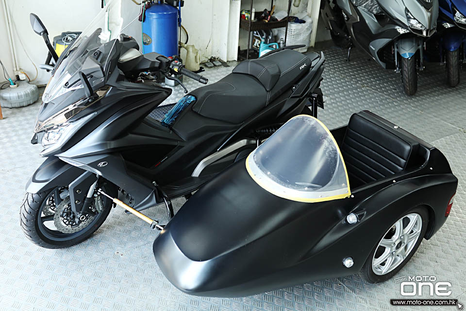 2019 KYMCO AK550 Sidecar