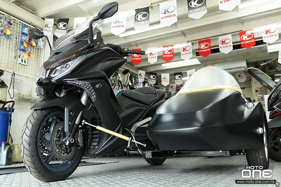 2019 KYMCO AK550 Sidecar