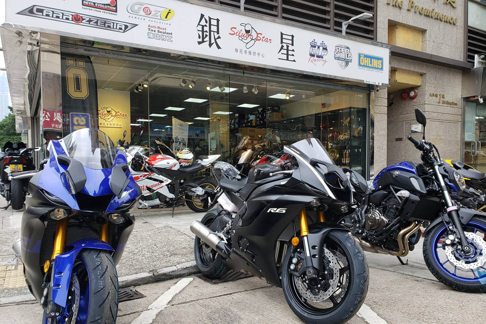 2019 YAMAHA YZF-R6 MT07 MT03 SILVERSTAR