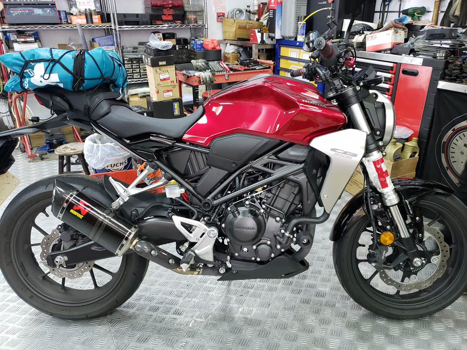 2019 SILVER STAR CB300R MT03 RSV